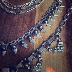 Stella & Dot 3 pc necklace